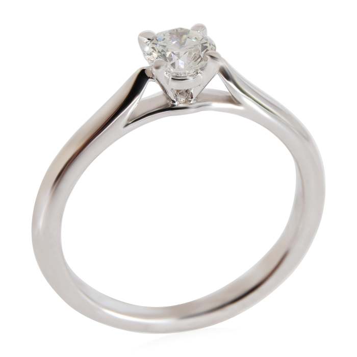 Cartier 1895 Diamond Solitaire Engagement Ring in Platinum G VS1 0.35 CTW