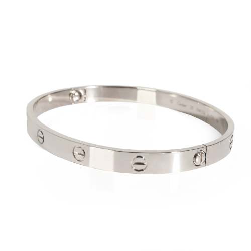 Cartier Love Bracelet (White Gold)