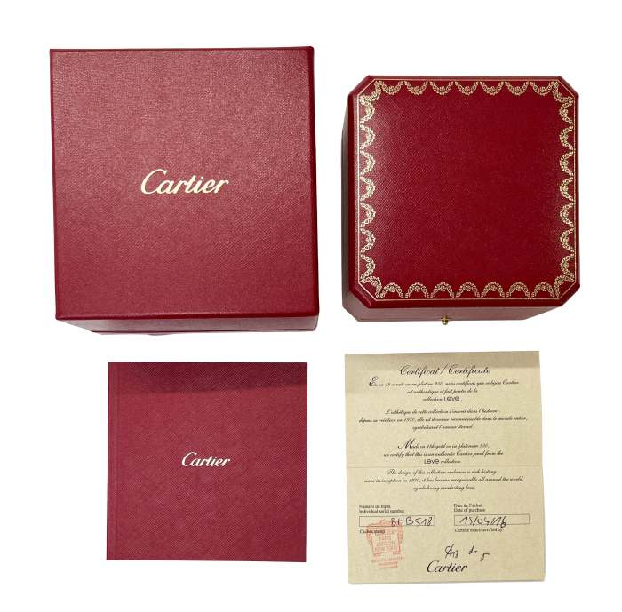 Cartier Love Bracelet (White Gold)