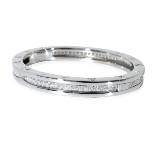 BVLGARI B.zero 1 Bracelet in 18K White Gold 1.23 CTW