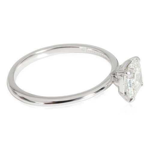 Tiffany & Co. True Diamond Engagement Ring in Platinum G-H VS1 1.01 CTW