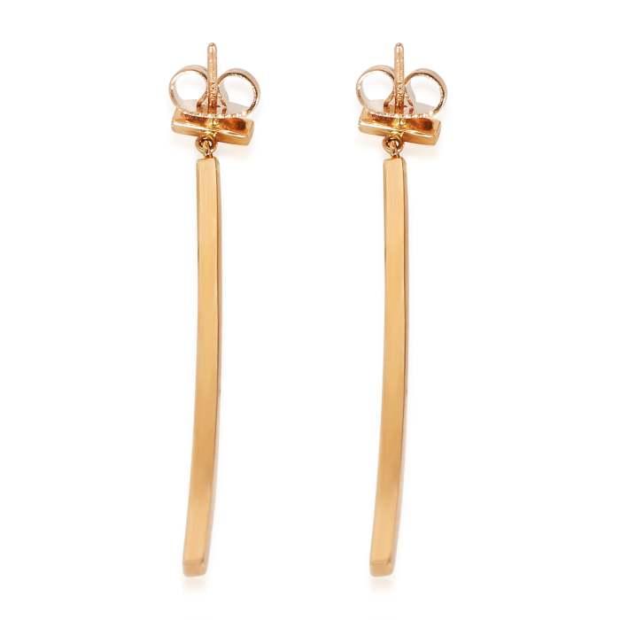 Tiffany & Co. Tiffany T Bar Earrings in 18k Rose Gold
