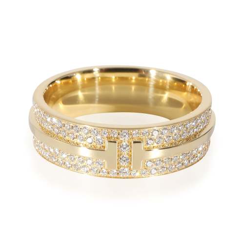 Tiffany & Co. Tiffany T Ring in 18K Yellow Gold  0.61 CTW