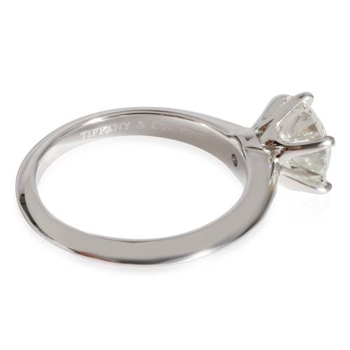 Tiffany & Co. Diamond Solitaire Engagement Ring in Platinum H VS1 1.53 CT