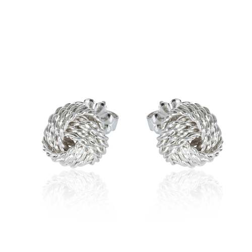 Tiffany & Co.Tiffany Twist Knot  Earrings in Sterling Silver