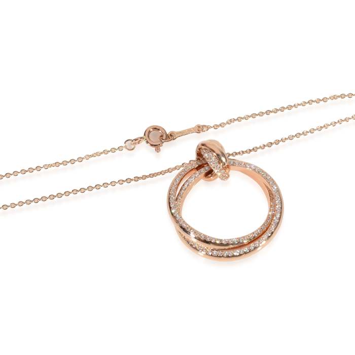 Tiffany & Co. Paloma Picasso Diamond Melody Pendant in 18k Rose Gold 0.40 CTW