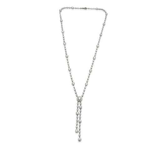 Tiffany & Co. Circlet Necklace in Platinum 4.05 CTW