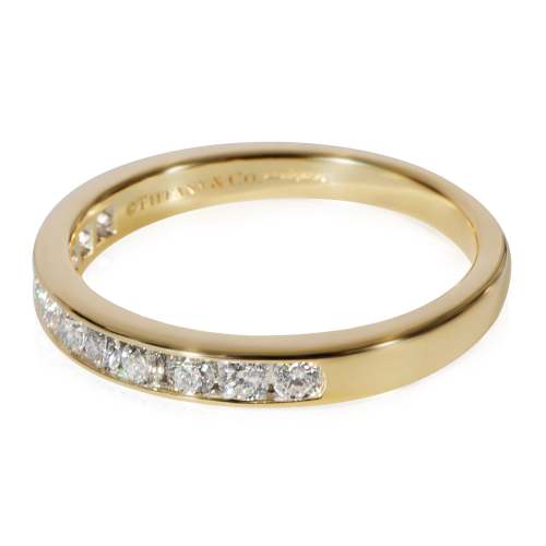 Tiffany & Co. Diamond Wedding Band in 18k Yellow Gold 0.39 CTW