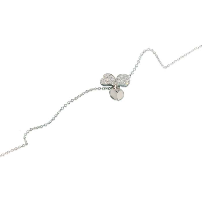 Tiffany & Co. Paper Flowers Diamond Bracelet in 950 Platinum 0.17 CTW