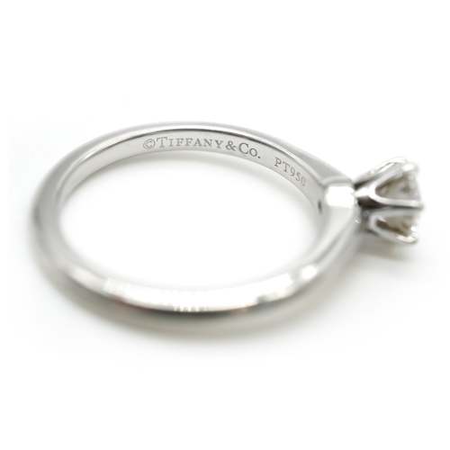 Tiffany & Co. Solitarie Engagement Ring in Platinum  H VS1 0.49 ctw