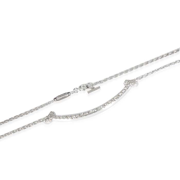 Tiffany & Co. Tiffany T Necklace in 18K White Gold