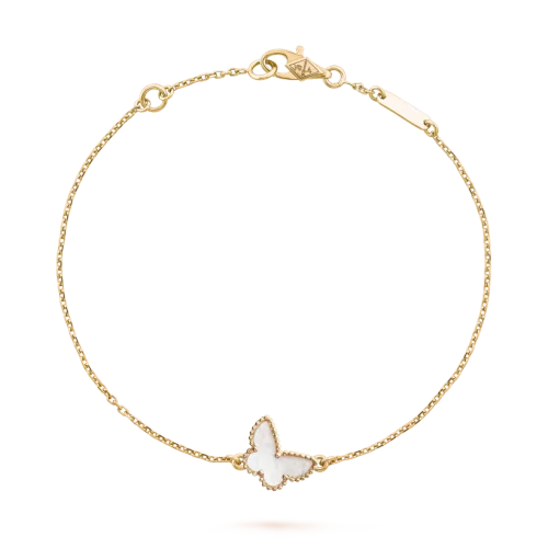 Van Cleef & Arpels Butterfly Bracelet, Sweet Alhambra butterfly bracelet