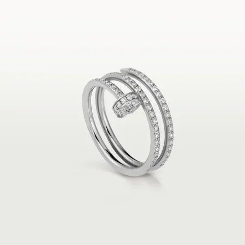 Cartier Nail Ring Full of Diamonds