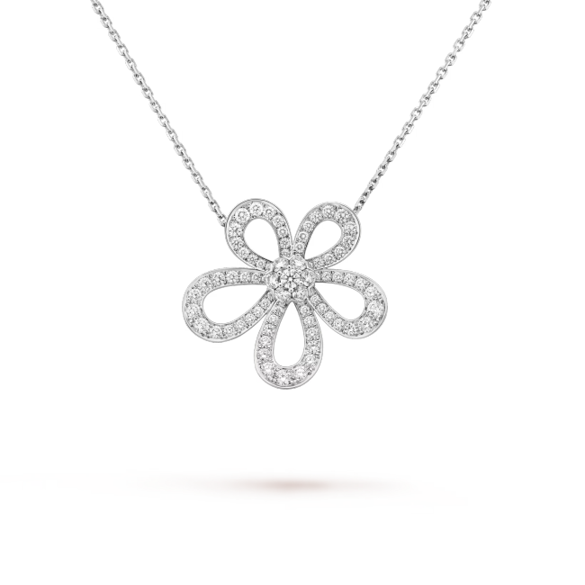 Van Cleef & Arpels Flowerlace pendant