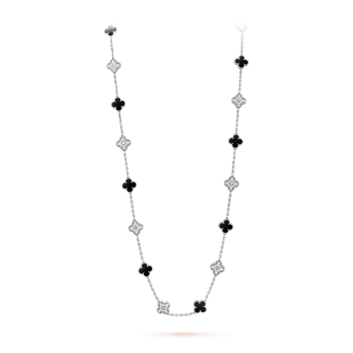 Van Cleef & Arpels Vintage Alhambra necklace, 20 motifs