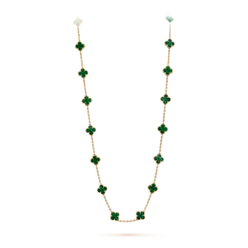 Van Cleef & Arpels Vintage Alhambra long necklace, 20 motifs