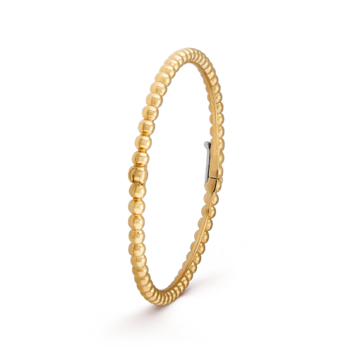 Van Cleef & Arpels Perlée pearls of gold bracelet, medium model