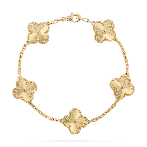 Van Alhambra Motif Bracelet 15mm Vintage