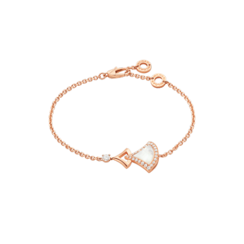 Mother Of Pearl Diamond Bracelet