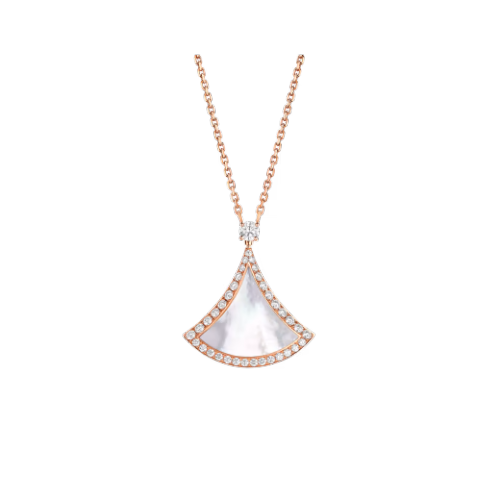 Diva's Necklace With Mother Of Pearl