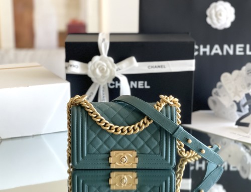 (Authentic Quality)Chanel Leboy Small Size 20 Caviar Leather In Turquoise Blue
