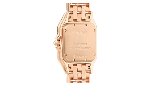 Panthère de Cartier Medium 27mm 18-Karat Pink Gold and Diamond Watch