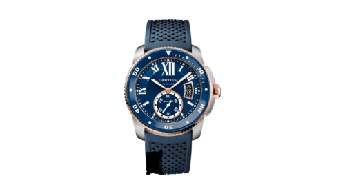 Calibre de Cartier Diver Blue Watch W2CA0009