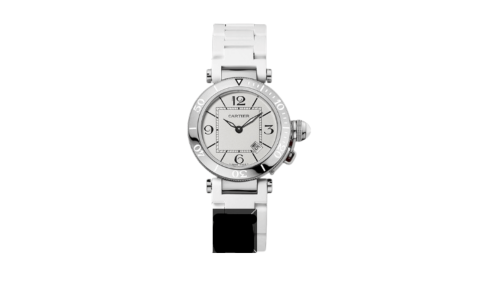 Cartier Pasha Seatimer 33MM Stainless Steel Watch W3140002