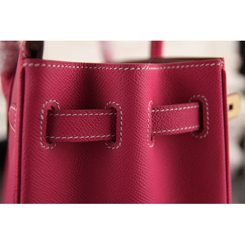 Hermes Birkin 30cm 35cm Bag In Rose Red Epsom Leather