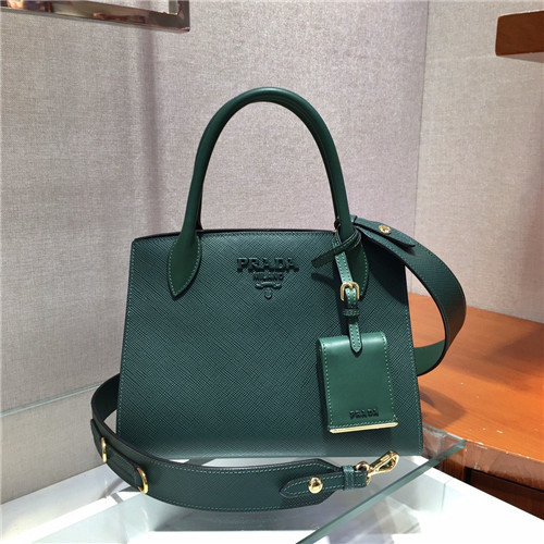 prada monochrome saffiano bag