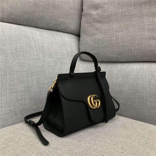 GG Marmont leather handle mini bag