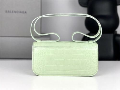 balenciaga gossip small bag crocodile