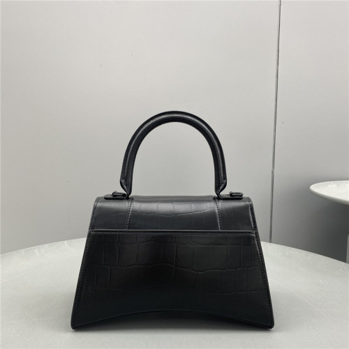 balenciaga hourglass bag black