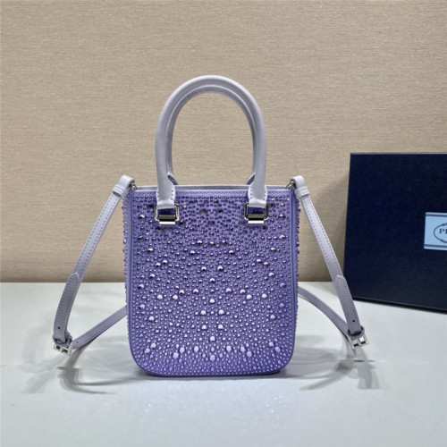 prada crystal tote bag