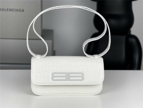 balenciaga gossip small bag crocodile