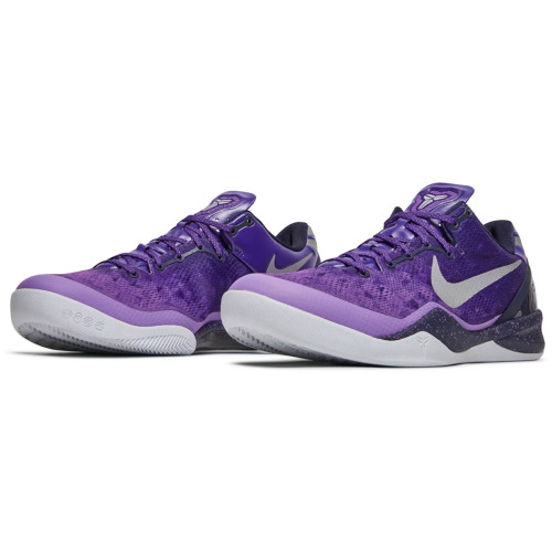 Nike Kobe 8 Playoffs Purple Platinum 籃球鞋 555035‑500