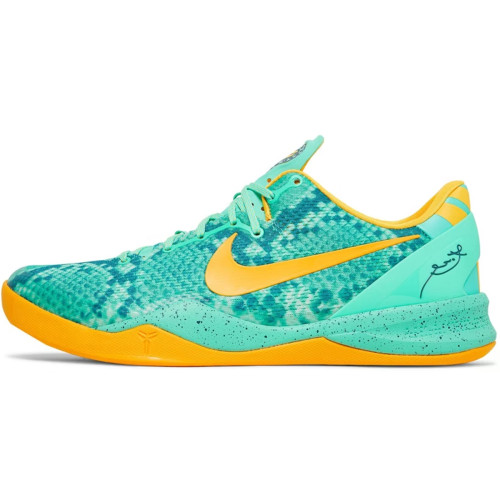 Nike Kobe 8 System Green Glow Laser Orange 籃球鞋 555035‑304