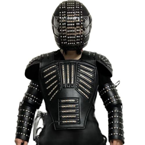 LED Robot Costume /LED Clothing Birthday Party Light Suits /Alexander Customized Size/ Robot Fabric Breathable Colors