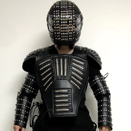 LED Costume  Clothing/ LED Robot  Light  Suits/ / Custom White  Golden Color