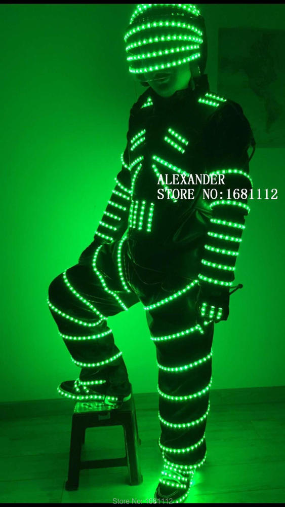 Luminous costume/led robot costume/LED Costume /LED Clothing/Light suits/ LED Robot suits/