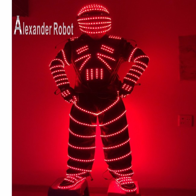 Luminous costume/led robot costume/LED Costume /LED Clothing/Light suits/ LED Robot suits/
