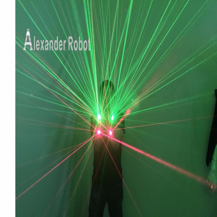 LED  Suits Robot  Costume  LED Clothing Birthday Party Light  Customized Size   Fabric Breathable   Colors