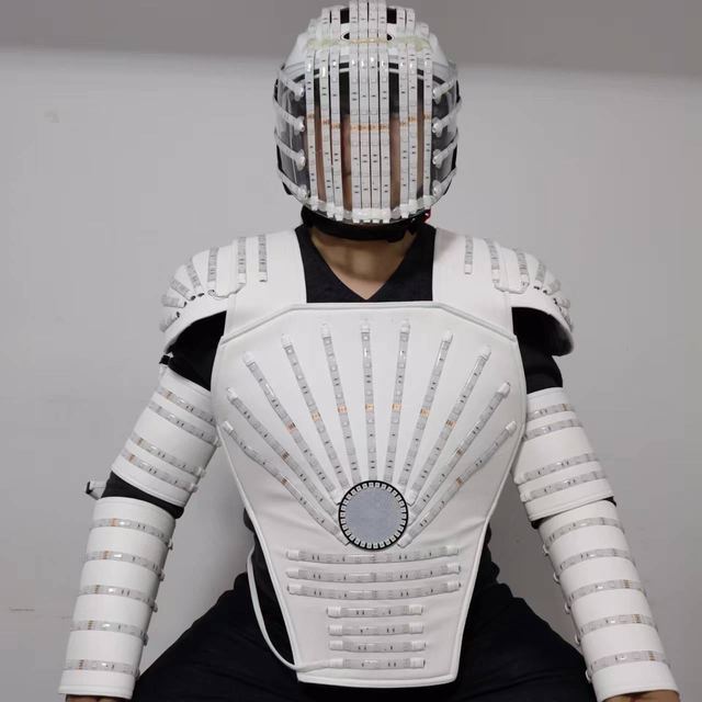 LED  Suits Robot  Costume  LED Clothing Birthday Party Light  Customized Size   Fabric Breathable   Colors