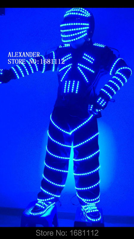 Luminous costume/led robot costume/LED Costume /LED Clothing/Light suits/ LED Robot suits/