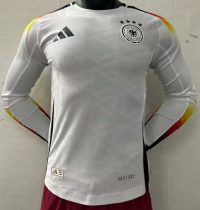 2024/25 Germany Home Long Sleeve Soccer Jersey Player Version