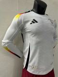 2024/25 Germany Home Long Sleeve Soccer Jersey Player Version