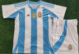 2024/25 Argentina Home Kids Soccer Jersey