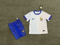 2024/25 France Away Kids Soccer Jersey