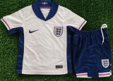 2024/25 England Home White Kids Soccer Jersey