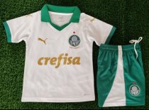 2024/25 Palmeiras Away White Kids Soccer Jersey